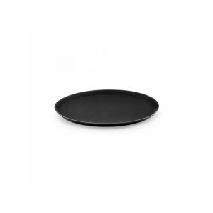 FİBER TRAY YUVARLAK KAYDIRMAZ TEPSİ 35.5 CM