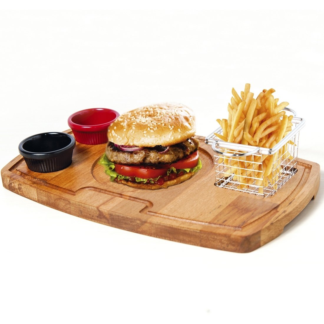 BURGER SERVİS SUNUM SETİ 38*22,5*2 CM