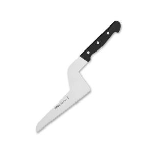 CREME EKMEK & PASTA BIÇAĞI DİŞLİ 22 CM SİYAH