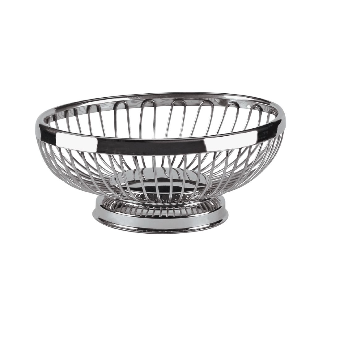 PAS. OVAL EKMEK VE MEYVE SEPETİ 20*15CM