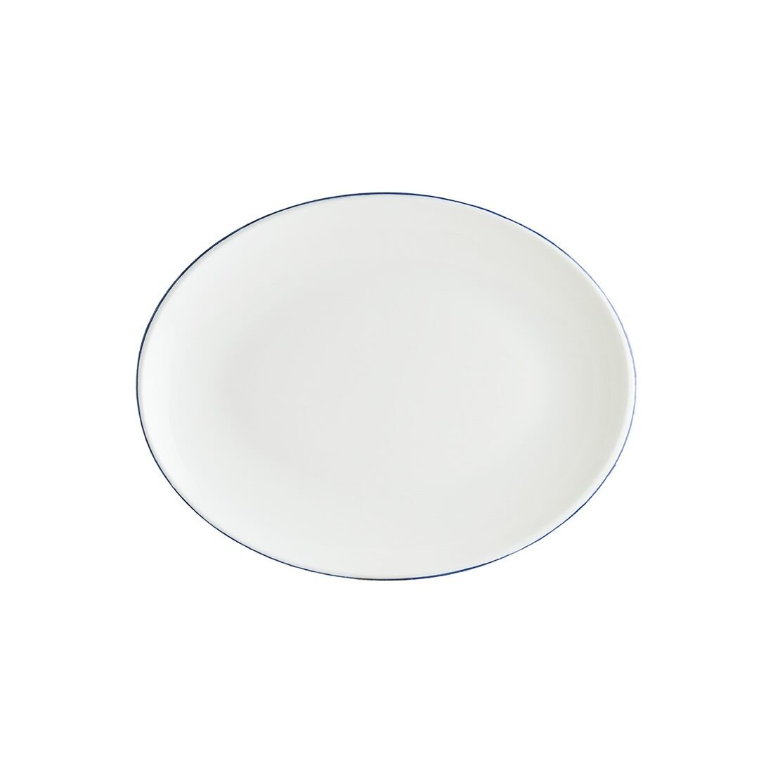 RETRO DENİM MOOVE OVAL TABAK 25 CM