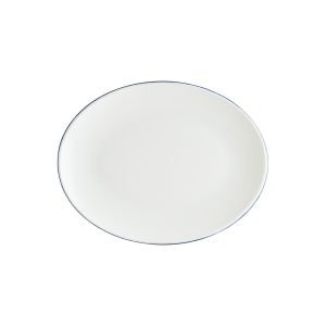 RETRO DENİM MOOVE OVAL TABAK 31*24 CM