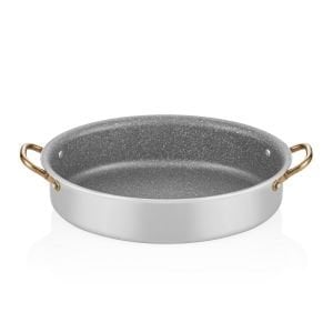 ALU GRANİT OVAL TENCERE 28*21*7CM