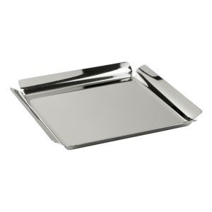 PASLANMAZ ELİT KARE TEPSİ 19*19CM