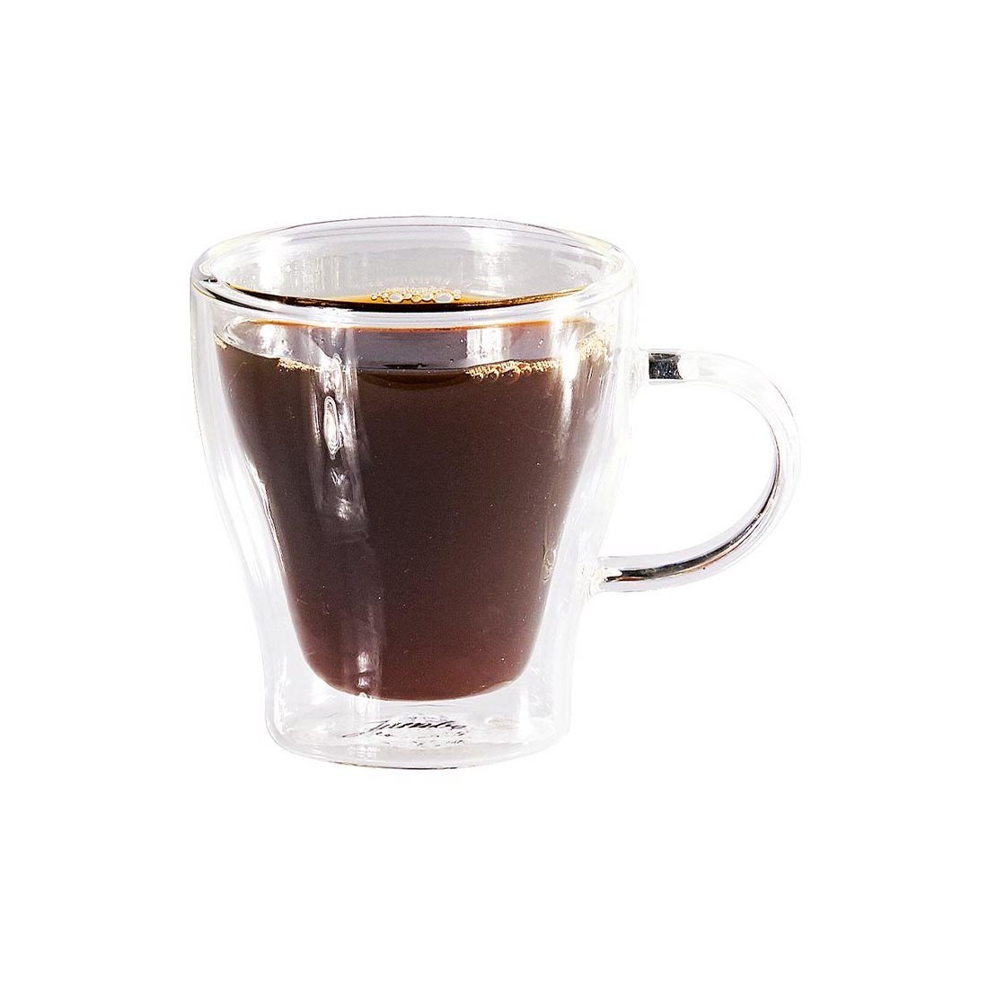 ÇİFT CİDARLI KULPLU ESPRESSO BARDAK 80 ML