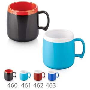 POLİKARBONAT KAHVE KÜPASI SİYAH 280 ML