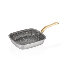 ALU GRANİT KARE TAVA 14*12CM