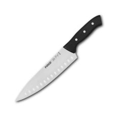 PROFI ŞEF BIÇAĞI OLUKLU 23 CM SİYAH