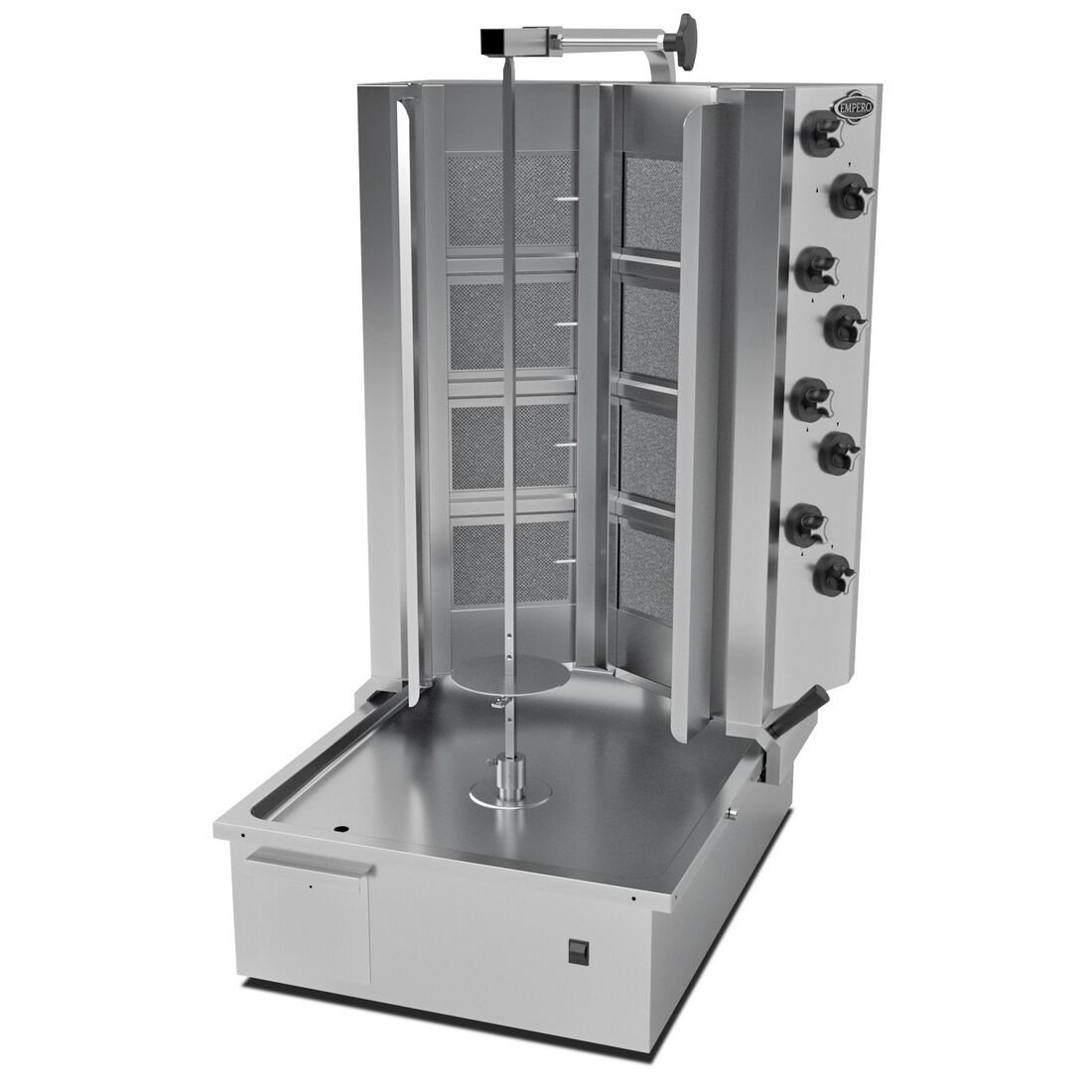 GAZLI DÖNER OCAĞI ALTTAN KIZAKLI V MOTOR TİPİ 10 RADYANLI