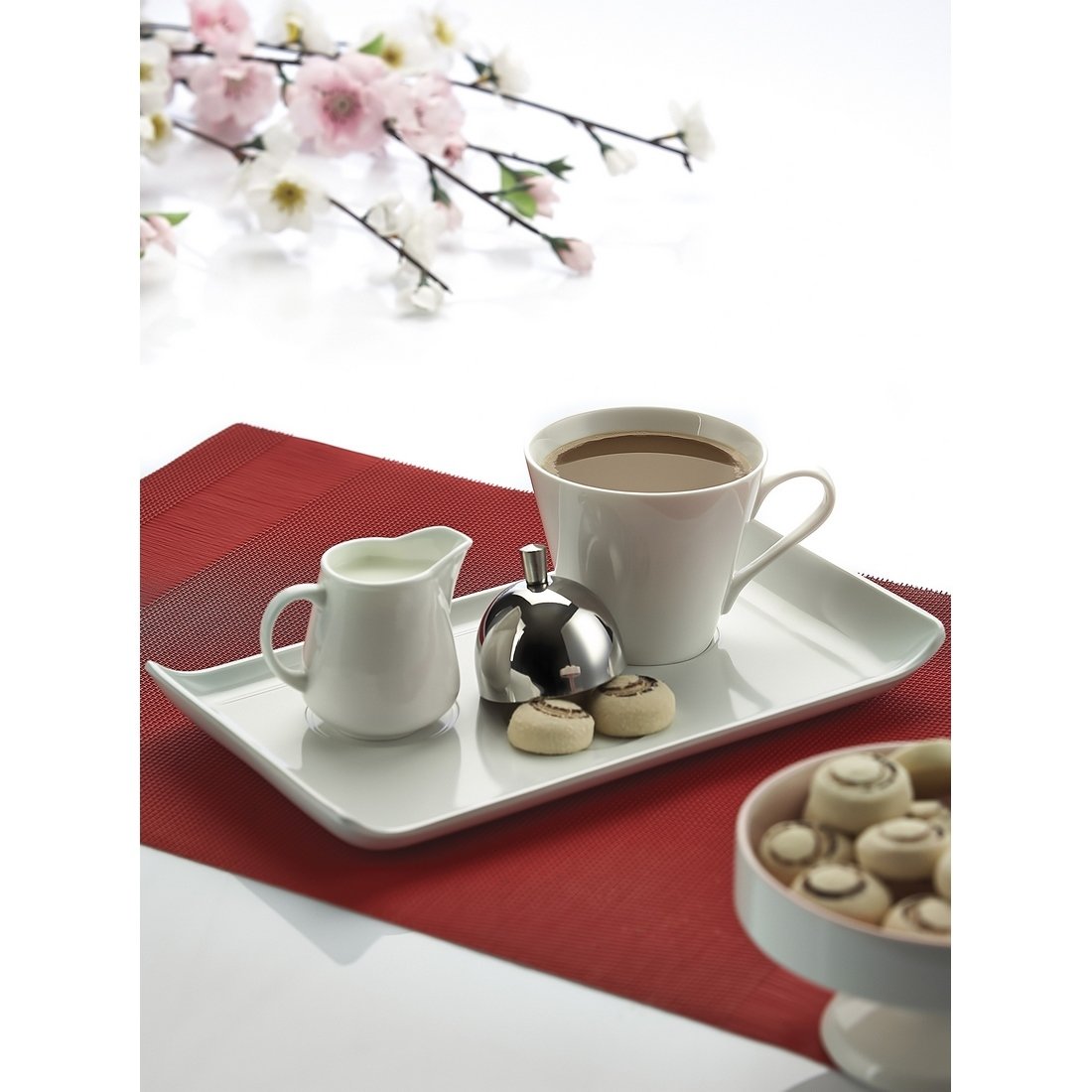 NESCAFE SERVİS TAKIMI DİKDÖRTGEN 26*14,50 CM