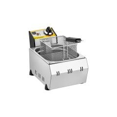 FRİTÖZ TEKLİ KAPAKLI ELEKTRİKLİ 5 LT