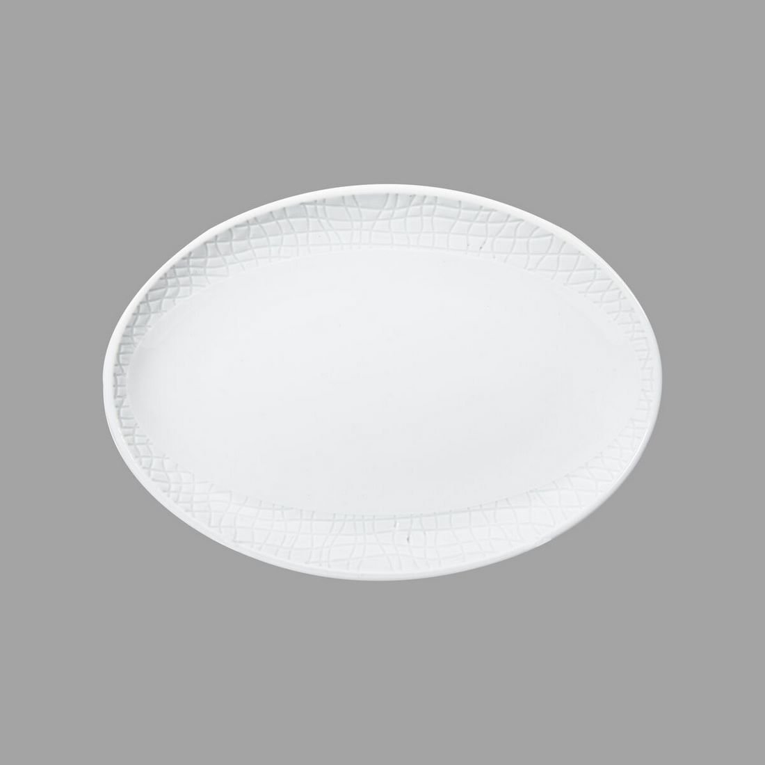 IZMIR OTEL 24 CM KAYIK TABAK DEKORSUZ