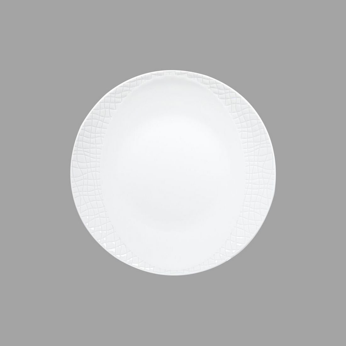 IZMIR OTEL 25 CM DÜZ TABAK DEKORSUZ