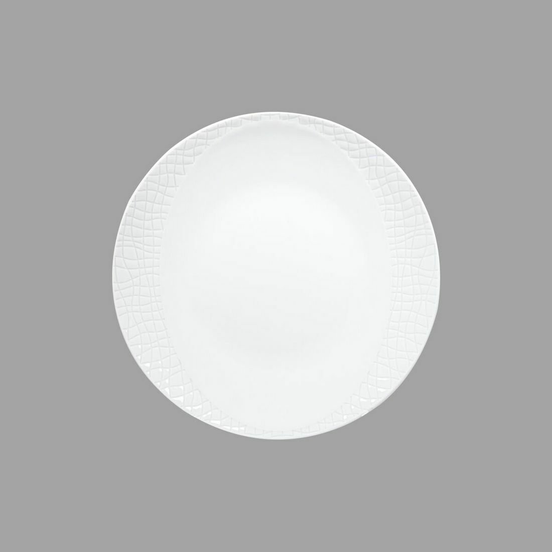 IZMIR OTEL 27 CM.DÜZ TABAK DEKORSUZ