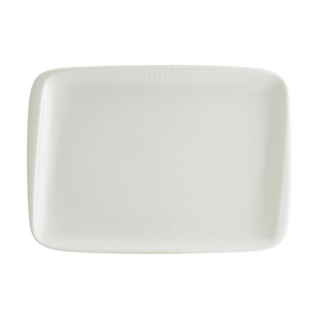 IRİS WHİTE MOOVE DİKDÖRTGEN TABAK 23*16 CM