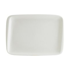 IRİS WHİTE MOOVE DİKDÖRTGEN TABAK 23*16 CM