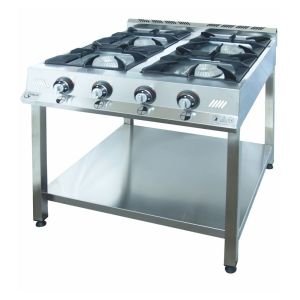 TABAN RAFLI OCAK 4'LÜ 80*80*85 LPG