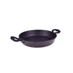 PADE - YUVARLAK SAHAN SİYAH 20 CM