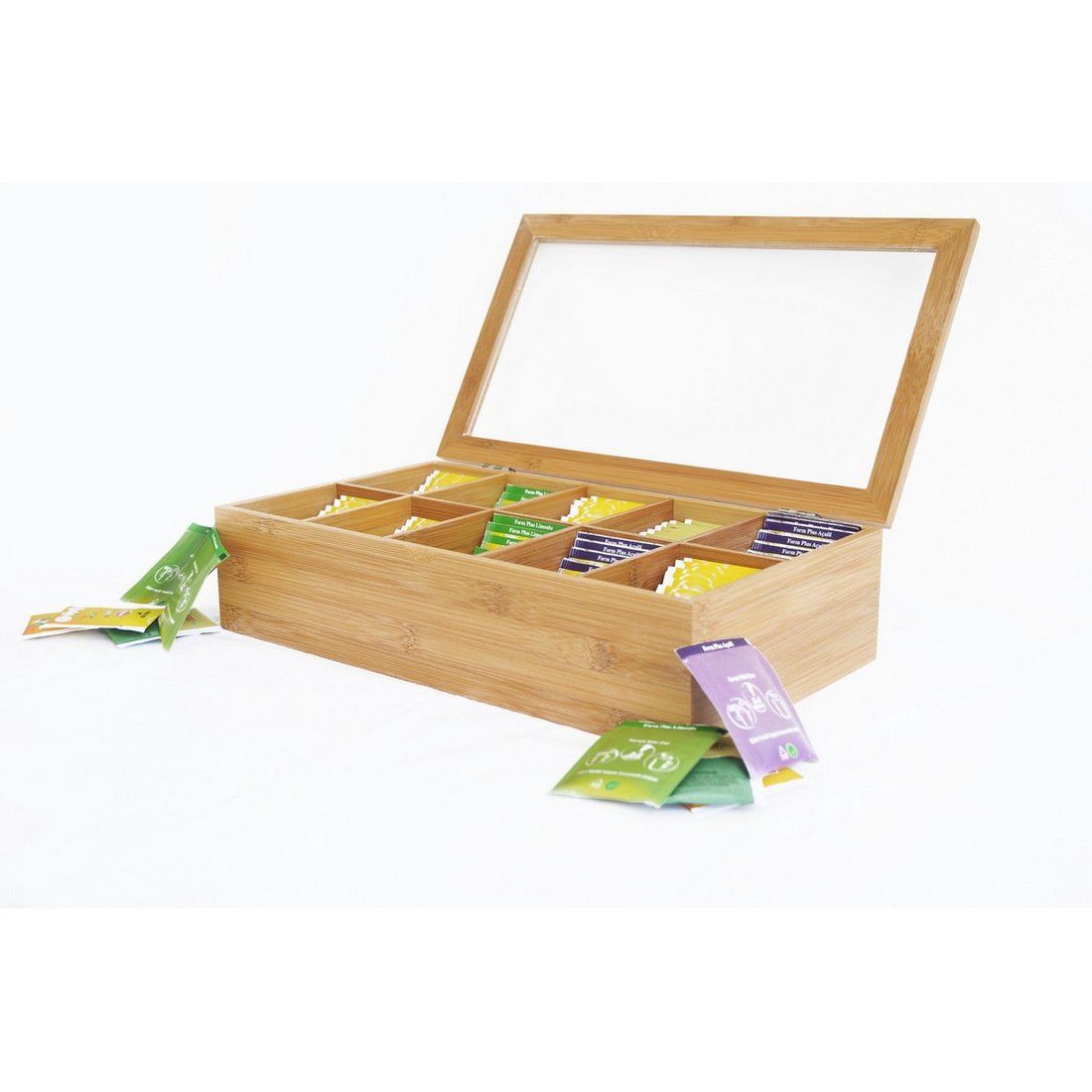 BONTE - 10 BÖLMELİ ÇAY KUTUSU