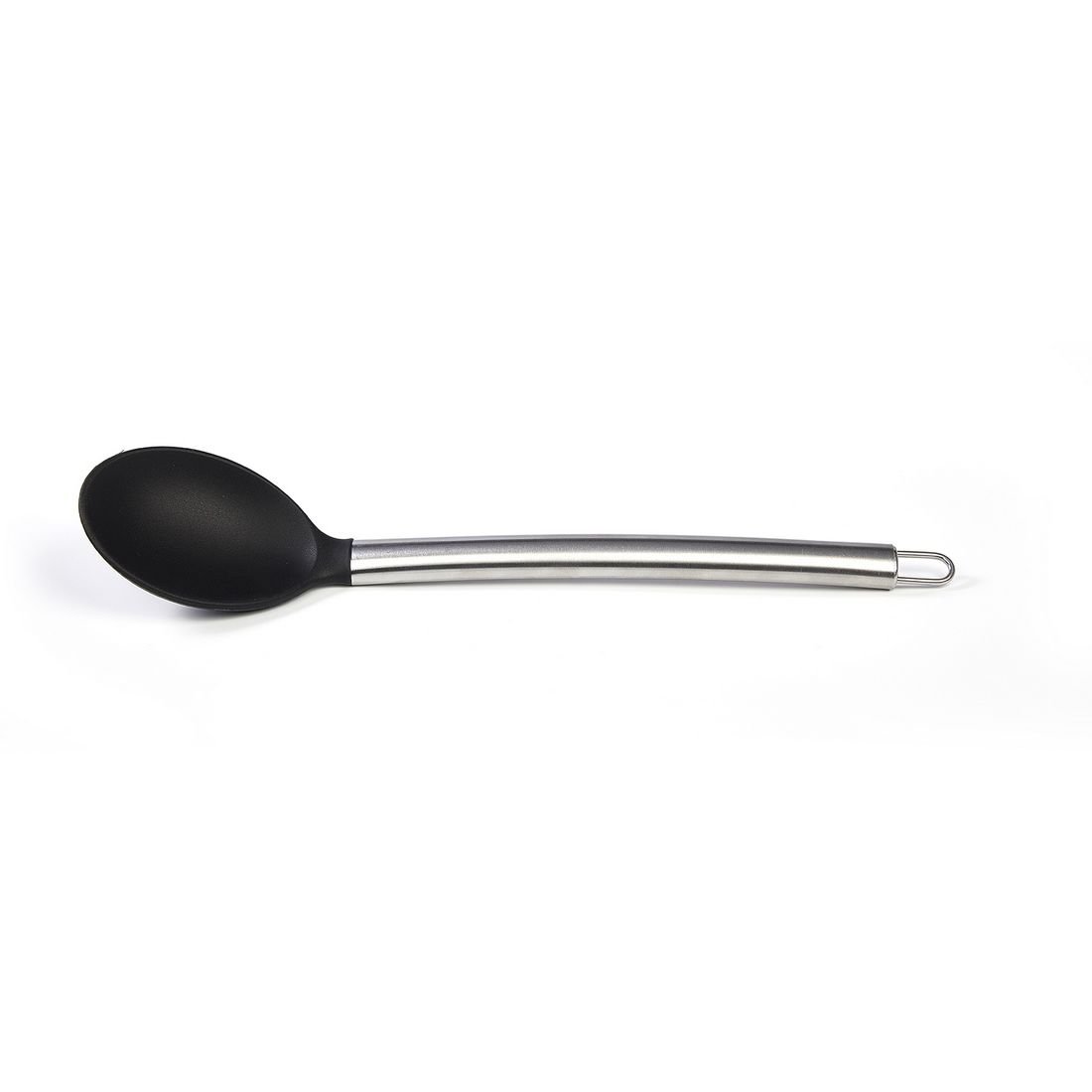 SİLİKON KAŞIK SİYAH-KIRMIZI  35 CM