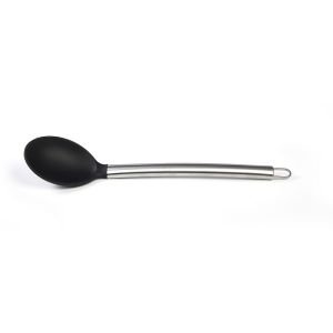SİLİKON KAŞIK SİYAH-KIRMIZI  35 CM