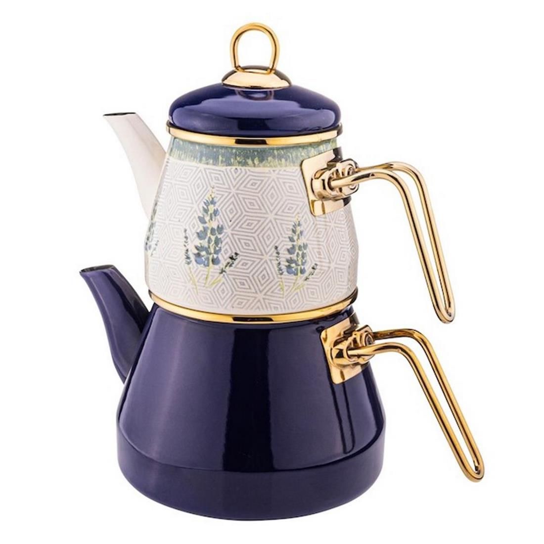 LARA - DESENLİ ÇAYDANLIK TAKIMI HERB