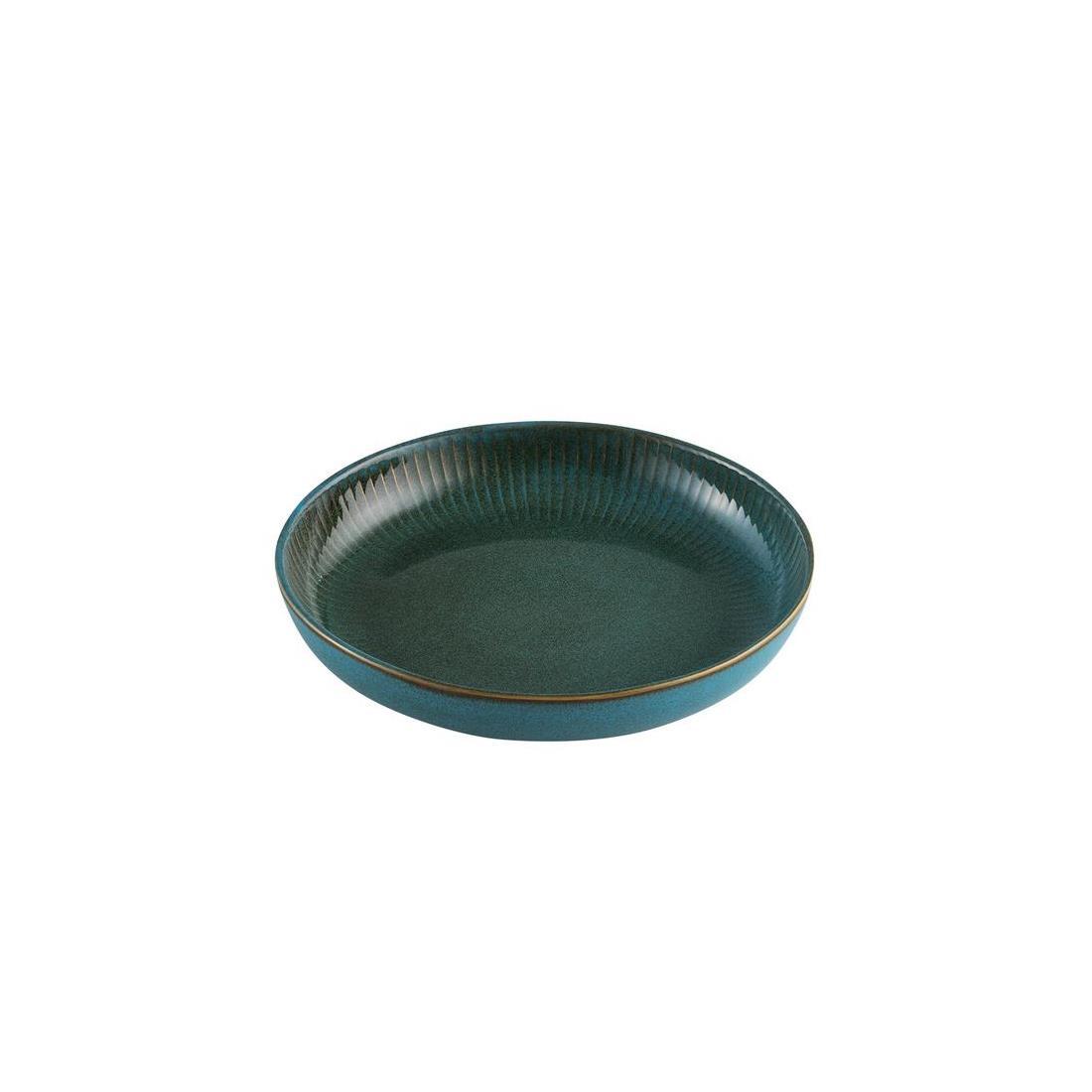 JUMBO EFES TURKUAZ ÇUKUR TABAK 22 CM B