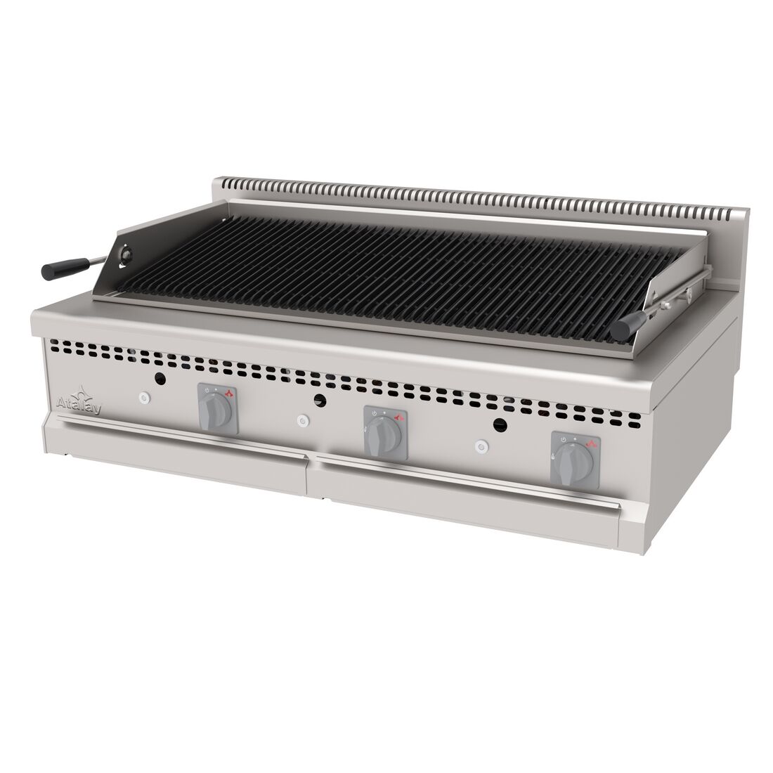 LAVTAŞLI IZGARA 120*70*30 GAZLI LPG