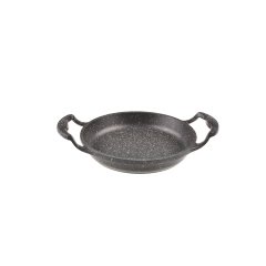 YUVARLAK SAHAN BRONZ DESENLİ 18 CM - MİNOR