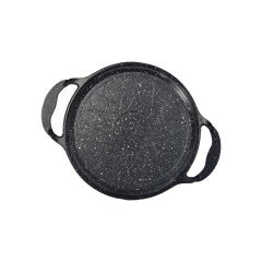 YUVARLAK SAHAN BRONZ DESENLİ 18 CM - MİNOR