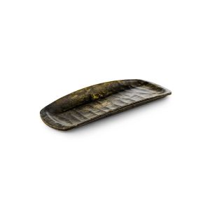 HİBRİT AHŞAP RÖLYEFLİ KAYIK 19*11 CM