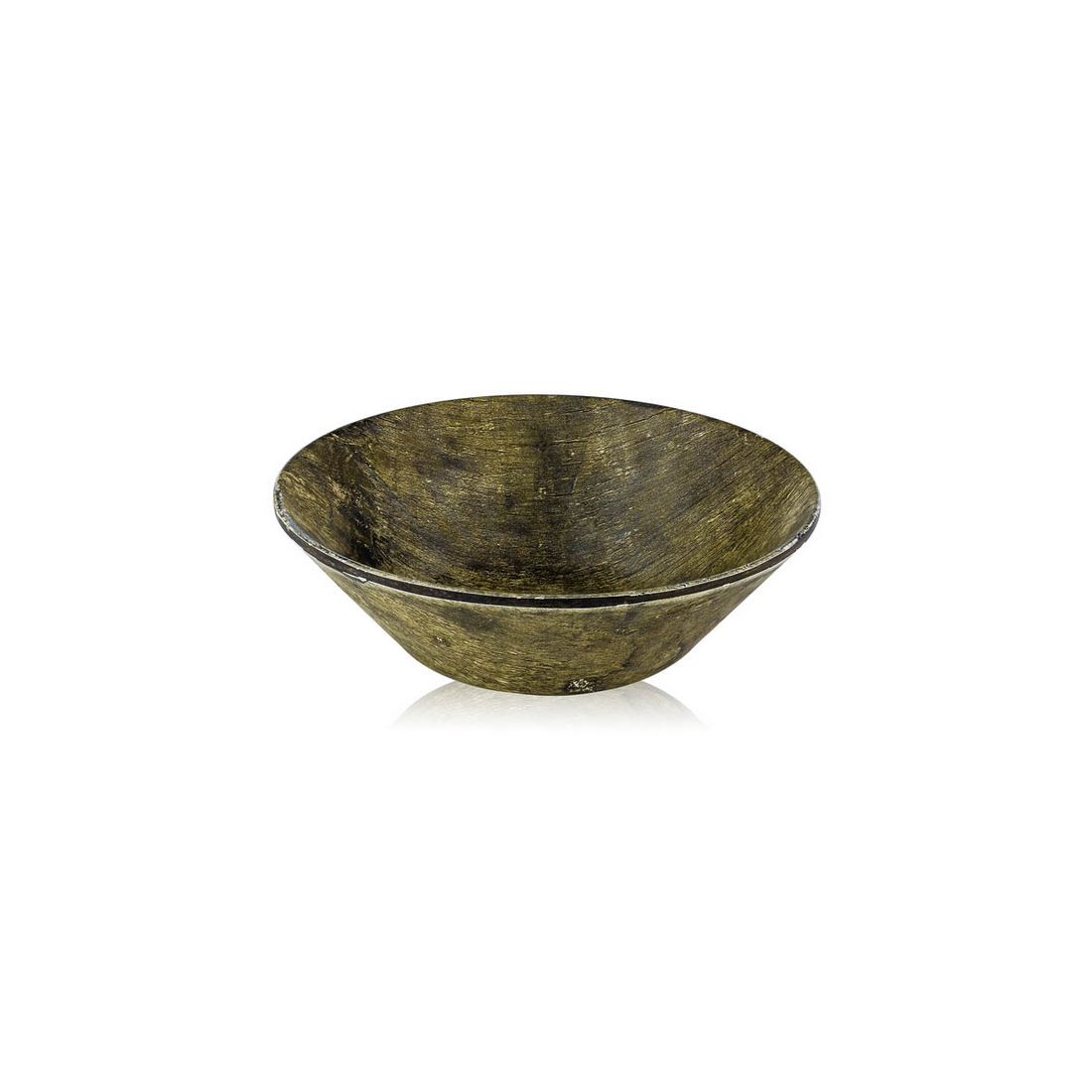 HİBRİT AHŞAP RÖLYEFLİ KASE 19 CM