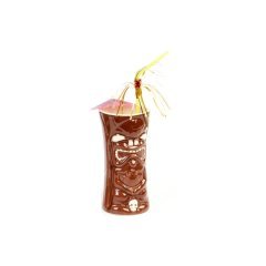 CERAMIC TIKI MUG 8*H:17,5440 CC KAHVERENGİ