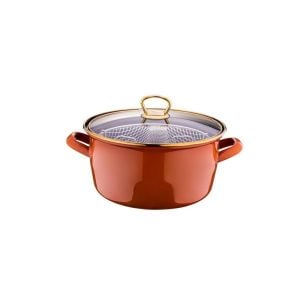 ROBİN - KIZARTMA TENCERESİ KARAMEL 22 CM