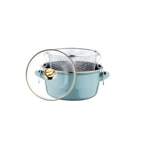 ROBİN - KIZARTMA TENCERESİ YEŞİL 22 CM