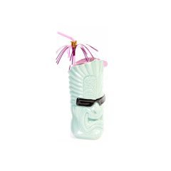 CERAMIC TIKI MUG 9*H:20440 CC BEYAZ