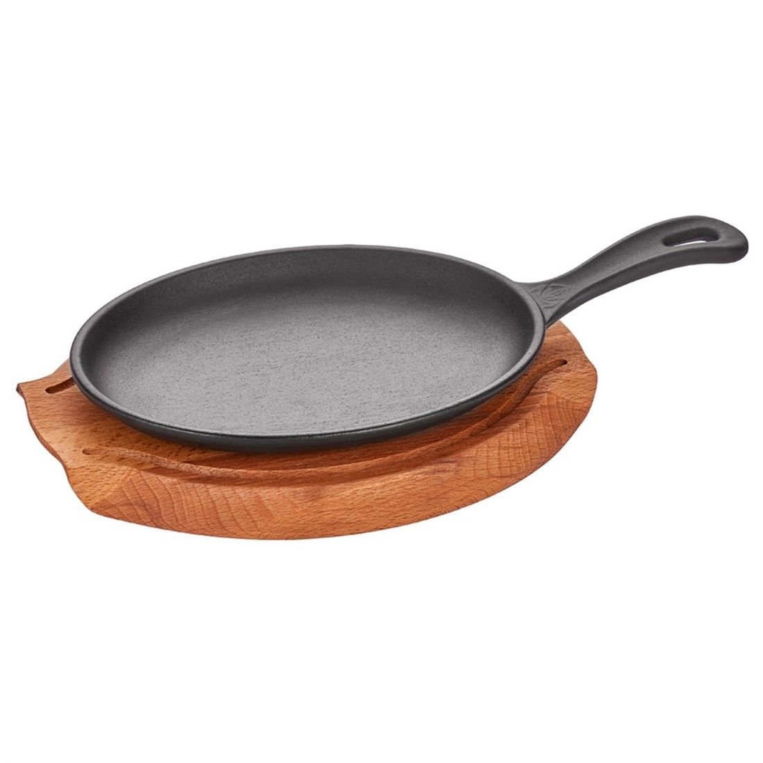 D.DEMİR OVAL SAPLI FAJİTA 21*15CM +NİHALE