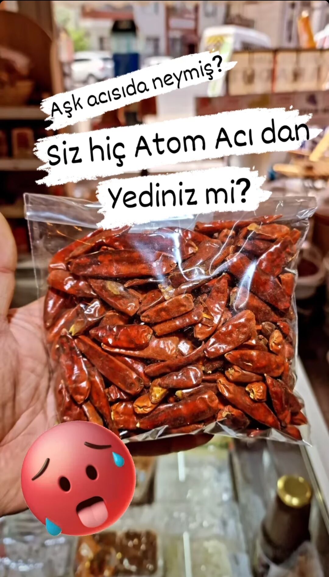 ACI BİBER (ATOM BİBER) 100GR