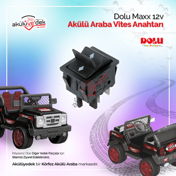 DOLU Maxx 12v Akülü Araba Vites Anahtarı