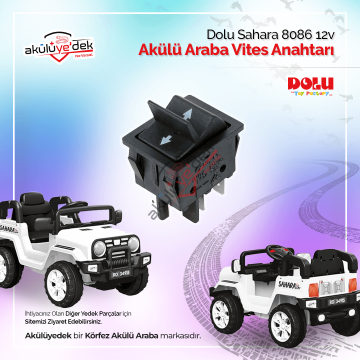 DOLU Sahara 8086 12v Akülü Araba Vites Anahtarı - K8-B-3B