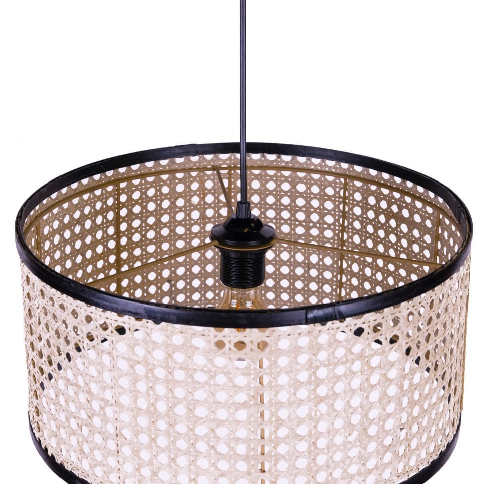 OLR291 LEONİS RATTAN SARKIT 40X19 CM OIA LIGHT