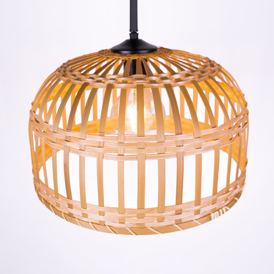 OLB158 ELPİS BAMBU SARKIT D38 X H22CM OIA LIGHT