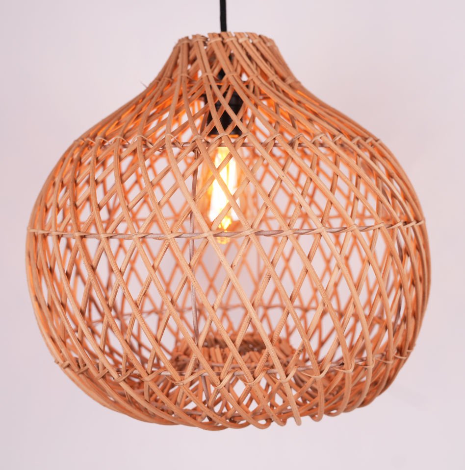 OLR309 CARİNA RATTAN SARKIT 41X41X36 CM OIA LIGHT