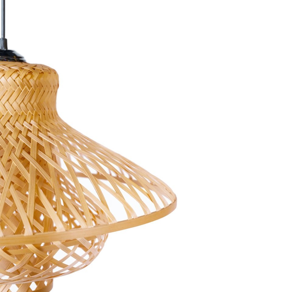 OLB141 İCONA BAMBU SARKIT 45x28 CM OIA LIGHT