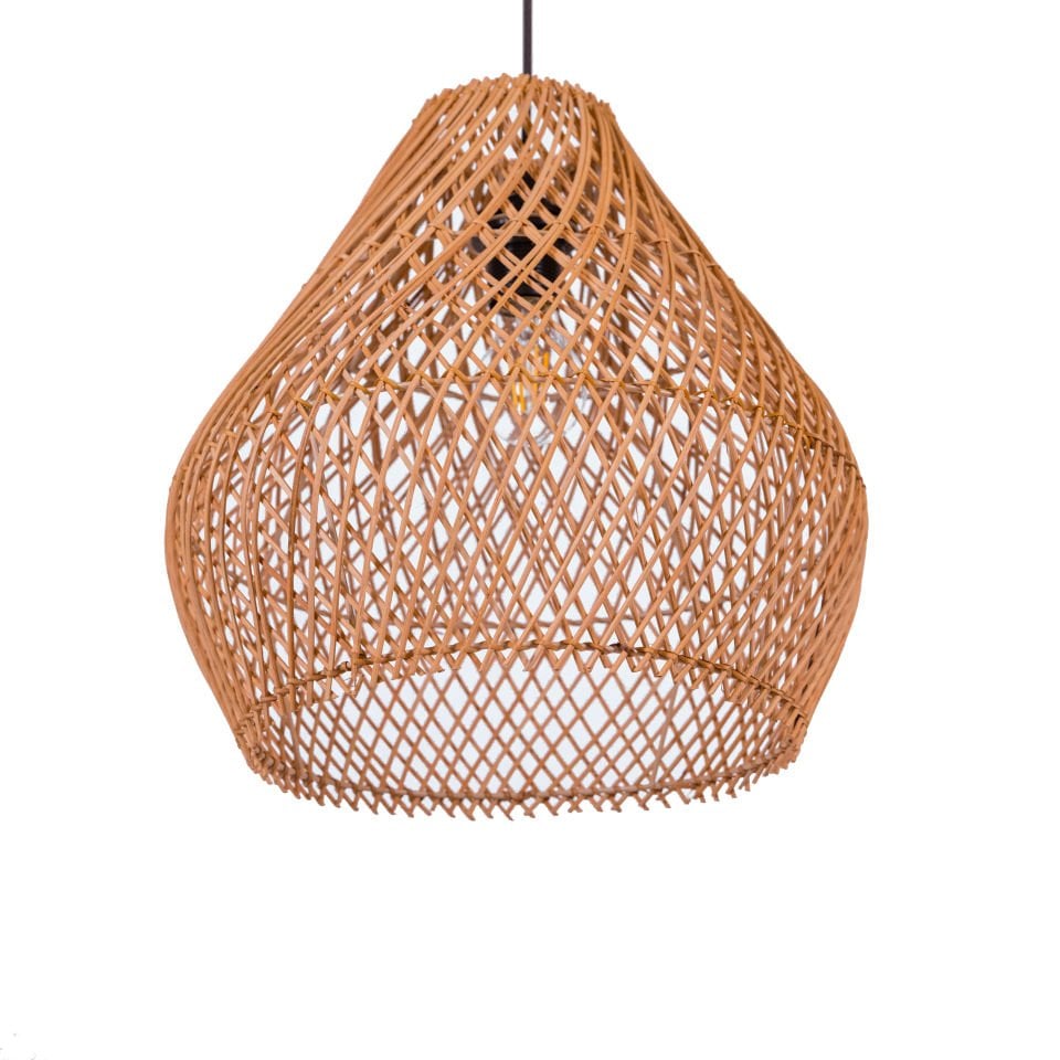 OLR280 LYRA RATTAN SARKIT 36X36 CM OIA LIGHT