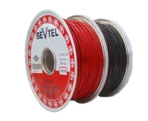 Sevtel Kablo Marin Akü Güç Kablosu M210 2x10 (Kırmızı)