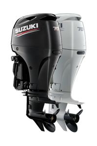 Suzuki DF 70 ATL Dıştan Takma Deniz Motoru Beyaz