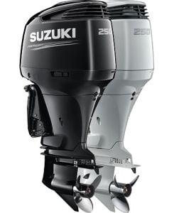 Suzuki DF 250 APX Dıştan Takma Deniz Motoru / Çift Motor / Beyaz