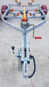 Zeki Başoğlu - GR 450- Tekne Römorku + 24 Roller'li Sistem
