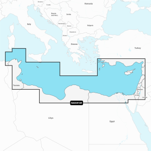 Navionics Harita Kartuşu Akdeniz Bölgesi